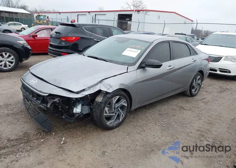 2025 Hyundai Elantra Sel Sport z USA, uszkodzony, nr VIN KMHLM4DG1SU925183